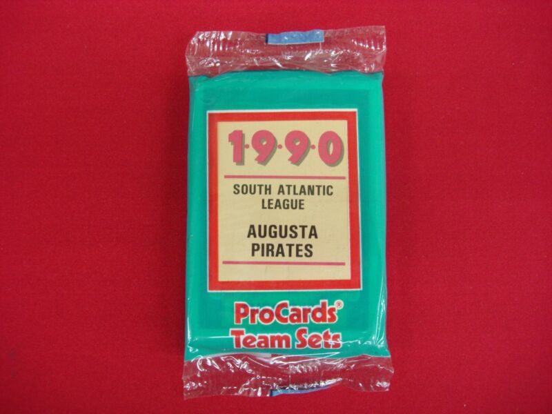 1990 Augusta Pirates ProCards Minor League Baseball Team Set