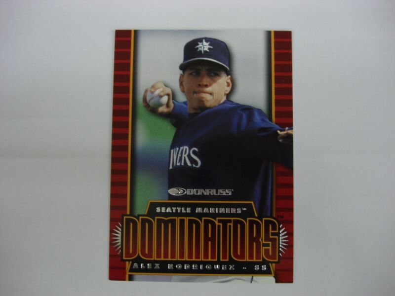 1997 Donruss Dominators Alex Rodriguez Baseball Card #5