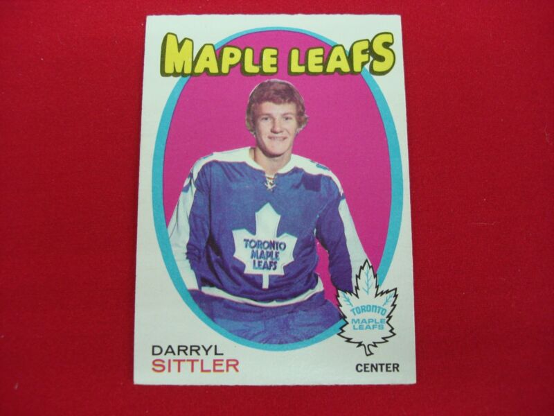 1971-72 O-Pee-Chee Darryl Sittler Rookie Card #193 Toronto Maple Leafs