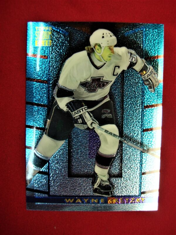 Wayne Gretzky 1994 Topps Stadium Club Finest #4/9 Insert - Rare Hockey Card