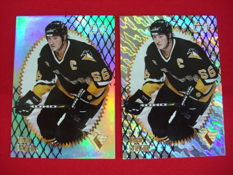 Mario Lemieux Pinnacle Summit Base and Rare Ice Parallel #32 (Penguins)