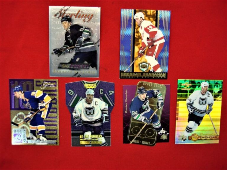 Brendan Shanahan Trading Card Lot