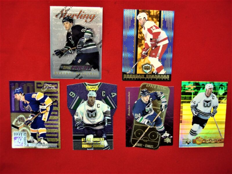 Brendan Shanahan Trading Card Lot
