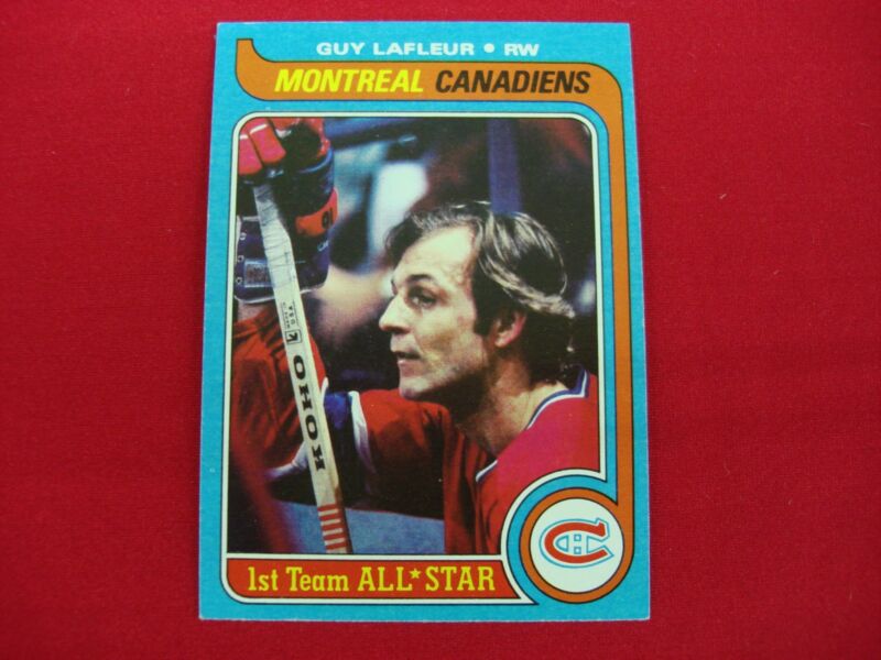Guy Lafleur 1979-80 Topps All-Star #200 Montreal Canadiens Hockey Card (EX/NM)