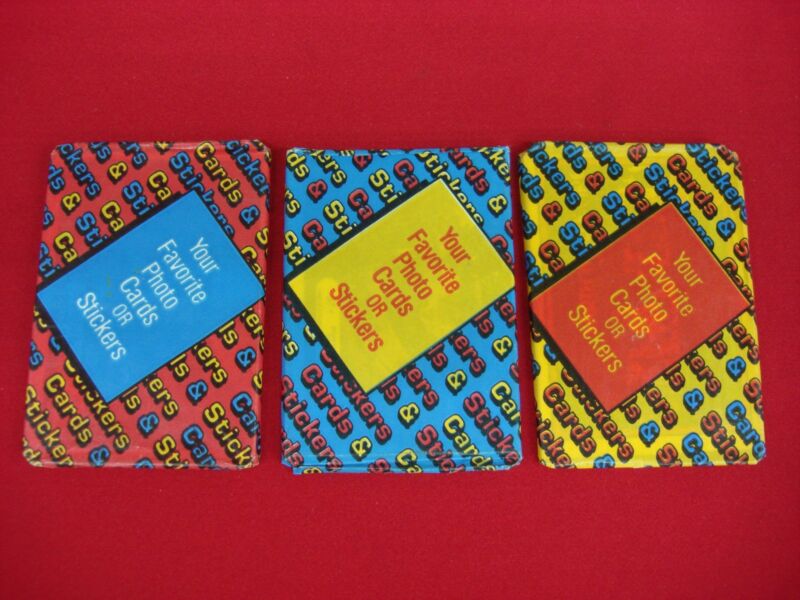 Vintage 1976 Donruss The Bionic Woman trading card packs (3-pack lot) with rare end-of-run wrappers.