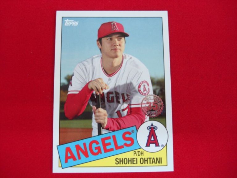 Shohei Ohtani 2020 Topps 1985 Anniversary Insert Baseball Card #85-2
