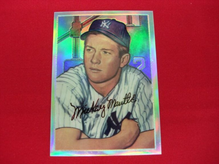 1996 Topps Mickey Mantle Commemorative Refractor #20