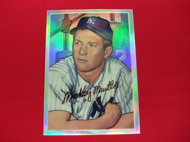 1996 Topps Mickey Mantle Commemorative Refractor #20