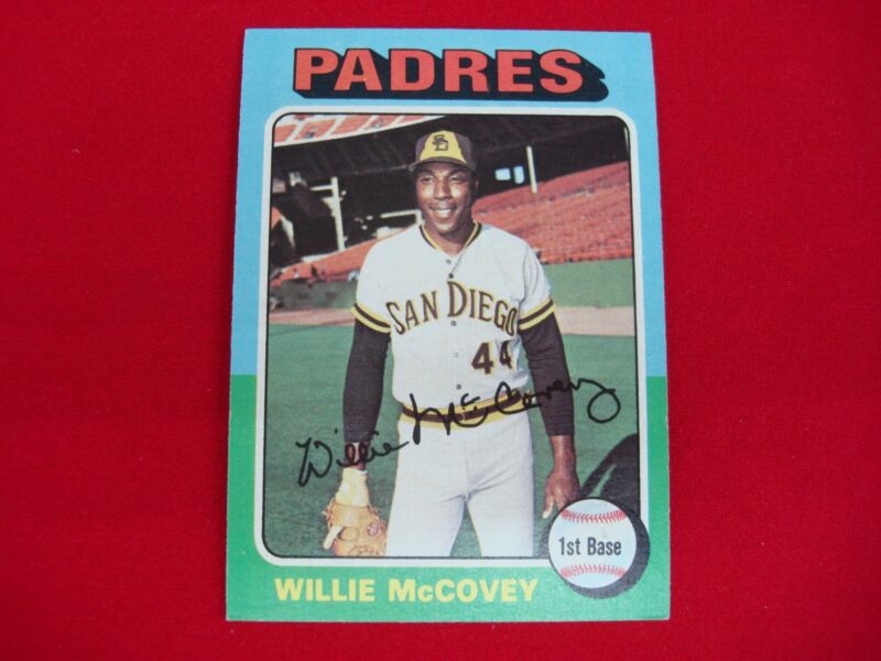 Willie McCovey 1975 Topps Baseball Card #450