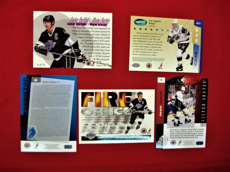 Vintage Wayne Gretzky insert cards in great condition