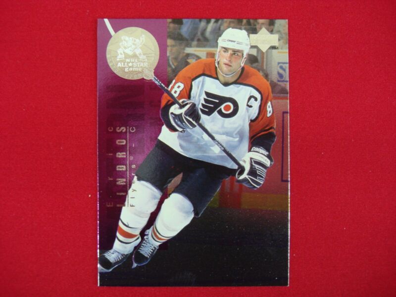 1996-97 Upper Deck All-Star Game #AS17 Card - Lindros & Forsberg Rookie Insert