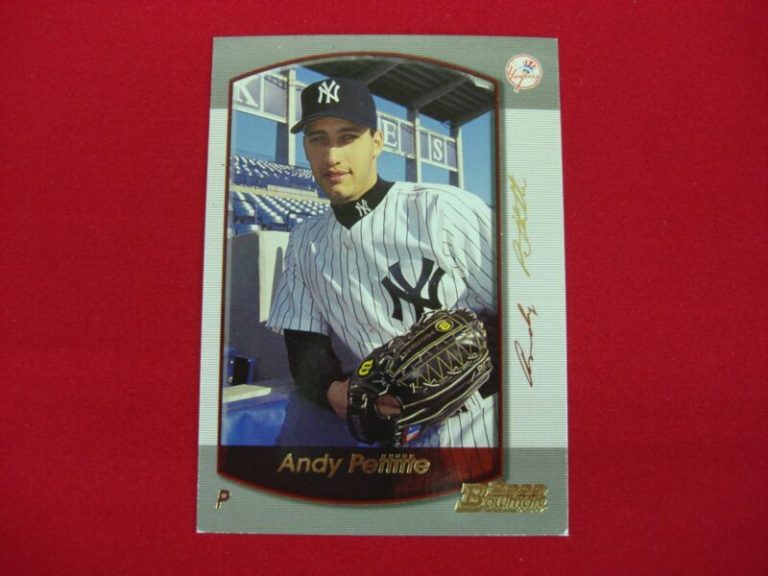 Andy Pettitte 2000 Bowman Gold #66 PSA 8/9 baseball card