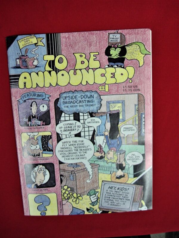 1985 Strawberry Jame Comics No. 1 - Vintage comic book