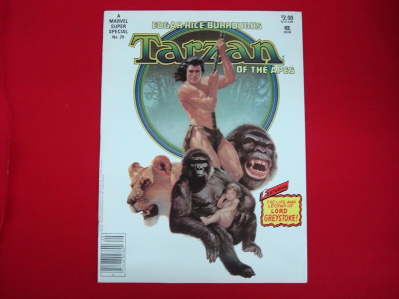 Tarzan of the Apes #29 (1983) Marvel Comic - Excellent Condition