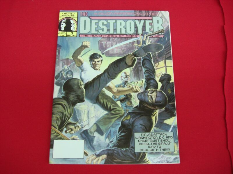 The Destroyer #3 comic book cover