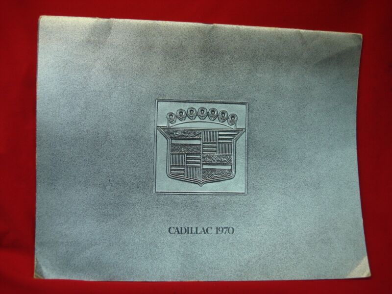 Original 1970 Cadillac Brochure