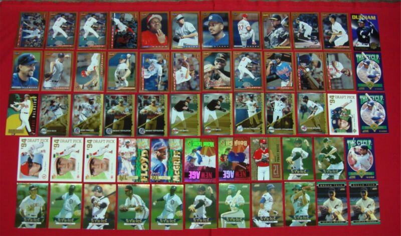 Score Baseball Card Lot of 58 Cards