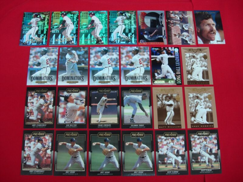 Vintage Donruss Baseball Insert Cards (1992-1994) - Lot of 25