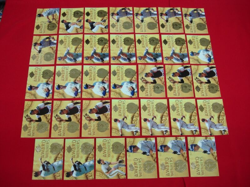 Vintage 1994 Fleer Ultra Award Winners Baseball Card Lot