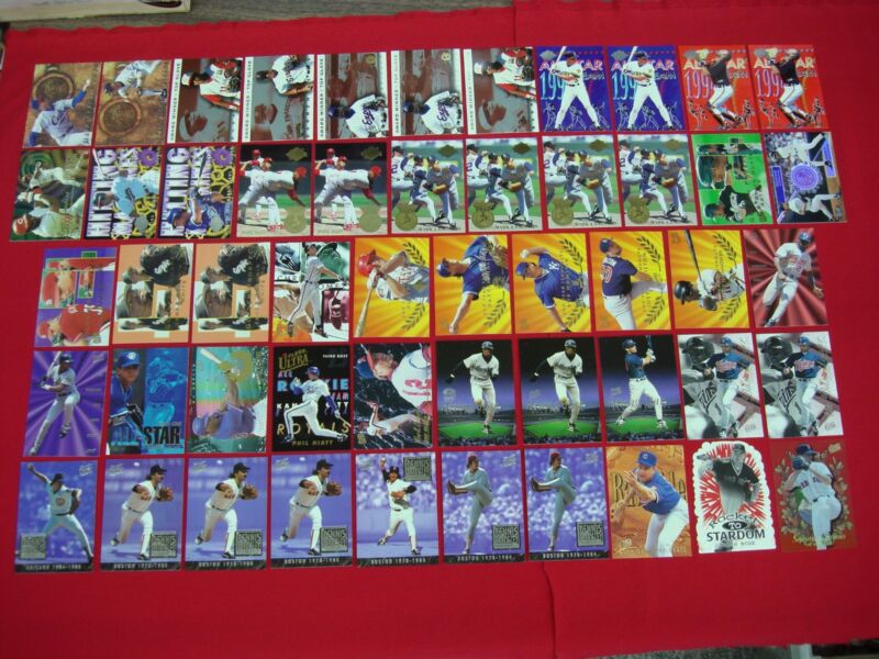 Fleer Ultra Baseball Insert Cards Lot (52)
