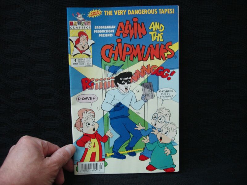 Alvin & The Chipmunks #4 Comic Book, March 1994