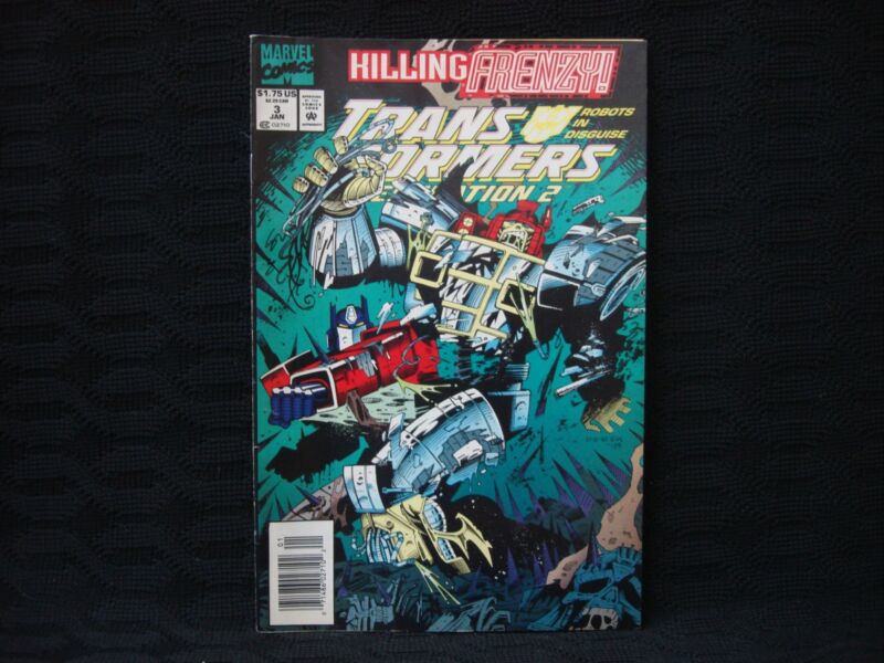 Transformers Generation 2 #3 Killing Frenzy (1994) Marvel Comics comic book in very good condition
