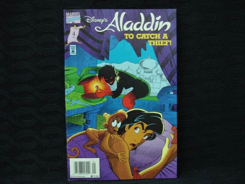 Disney's Aladdin #4 To Catch a Thief Vol 1 (Jan 1995) Marvel Comics - Excellent Condition