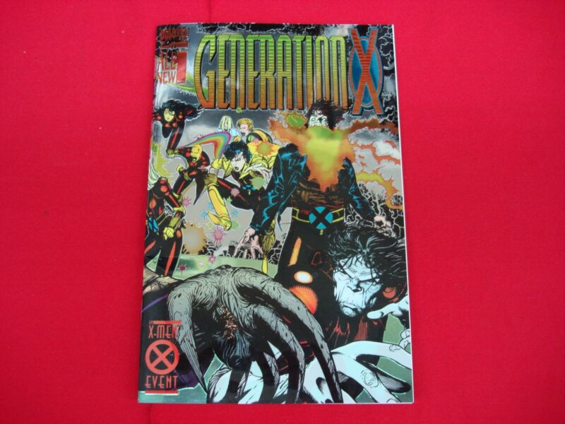 Generation X #1 (X-Men Event) comic book cover, 1994, Marvel Comics, near mint condition