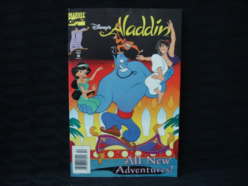 Disney's Aladdin #1 All New Adventures comic book, Marvel Comics, October 1994, very good condition