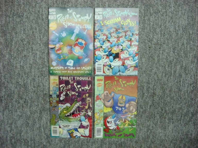 Collection of four Ren & Stimpy Show comic books