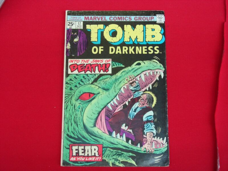 Vintage Tomb of Darkness #17 comic book