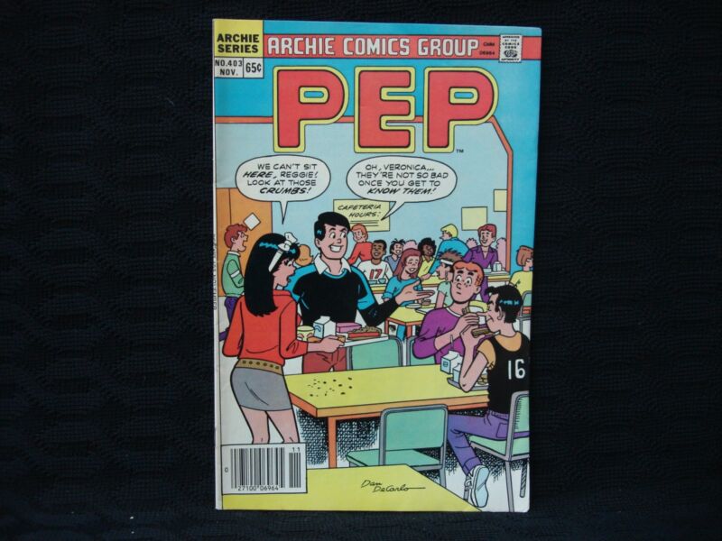Archie Comics PEP #403 (Nov 1985) comic book