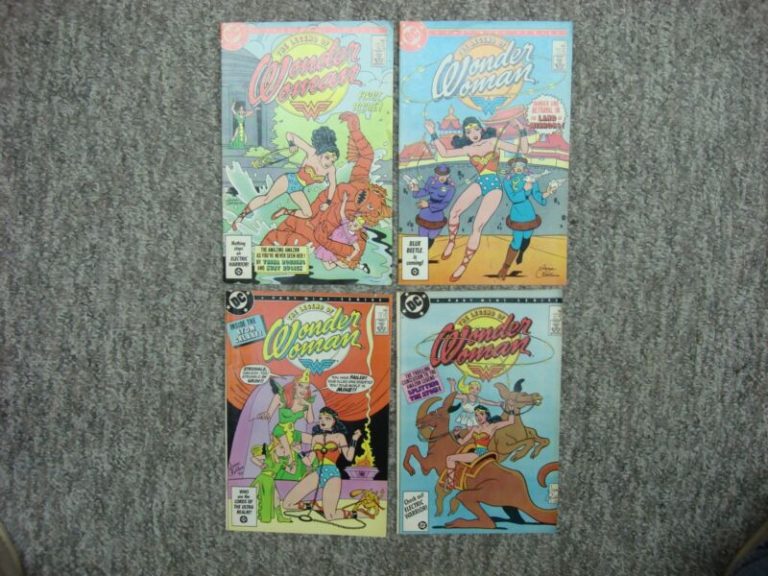 The Legend of Wonder Woman (1-4) Complete Mini-Series - DC Comics 1986