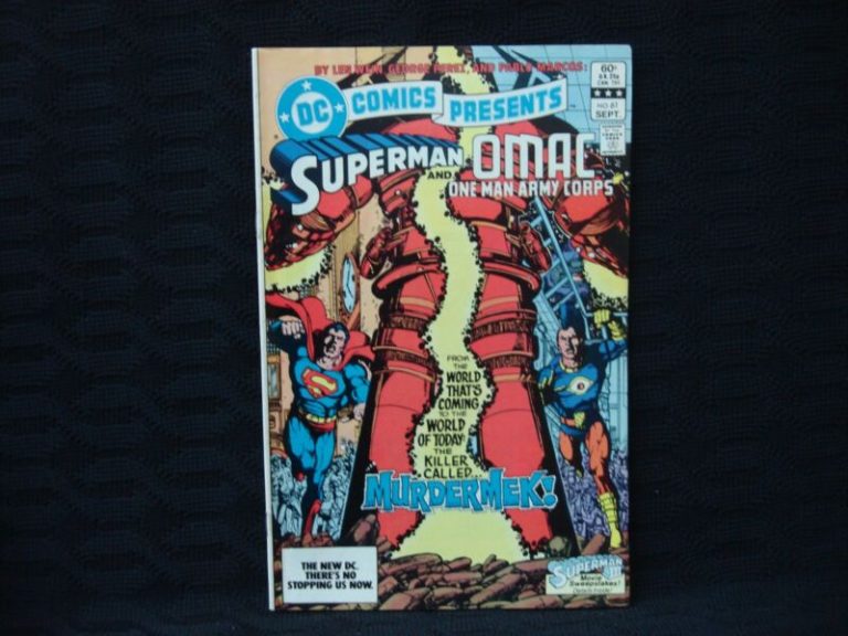 DC Comics Presents #61 cover featuring Superman and OMAC