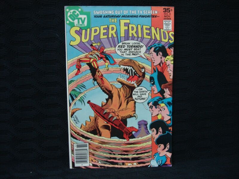 Vintage comic book: The Super Friends Vol. 2 No. 8 November 1977, published by DC Comics Inc.