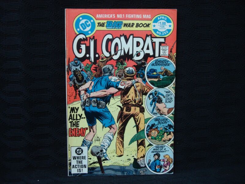 G.I. Combat #252 comic book cover, April 1983
