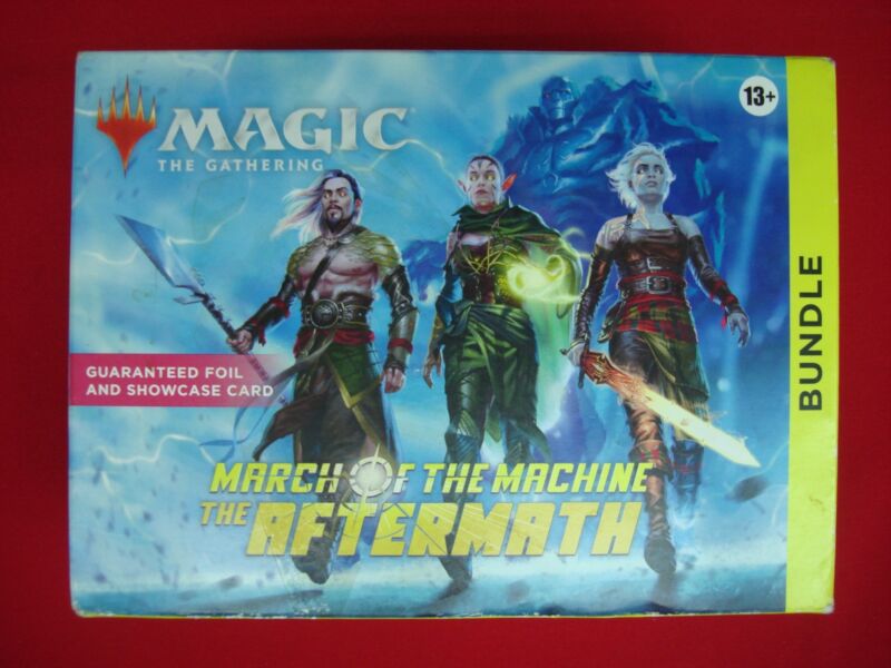 Magic: The Gathering March of the Machine: The Aftermath Bundle Box (Foil & Showcase Guaranteed) - Factory Sealed