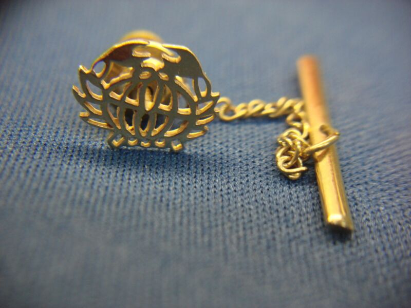 14K Yellow Gold Fancy Crab Tie Tac