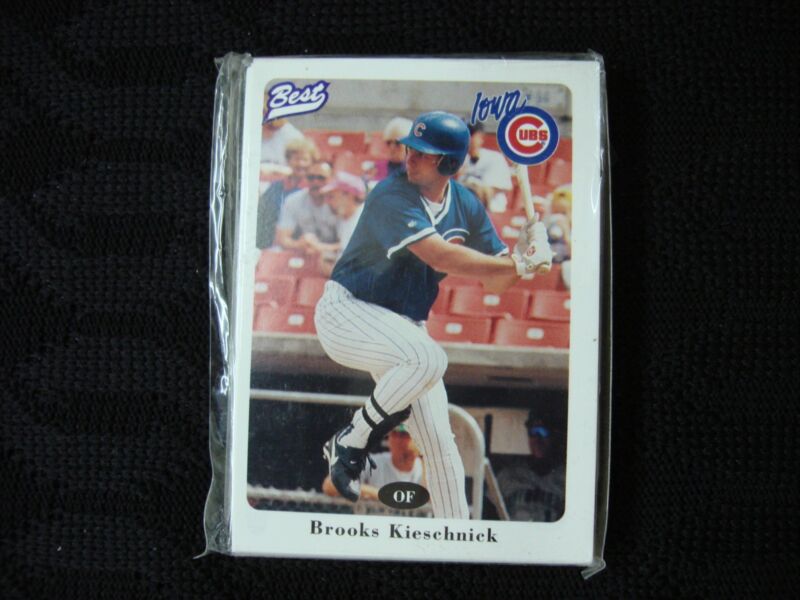 1996 Iowa Cubs Best Minor League Baseball Team Set