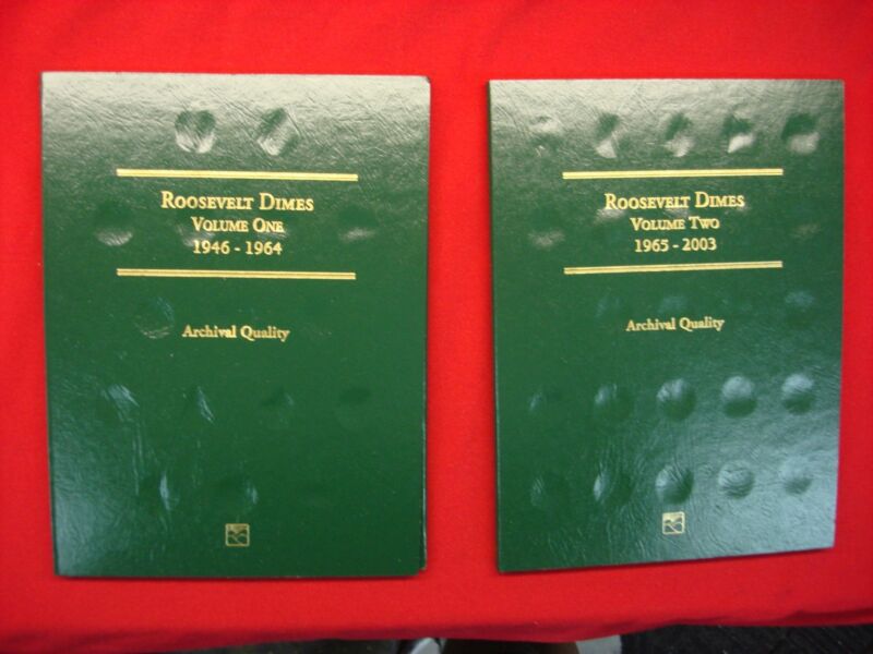 Pair of brand new Littleton Custom Coin Folders, models #LCF21 and #LCF22