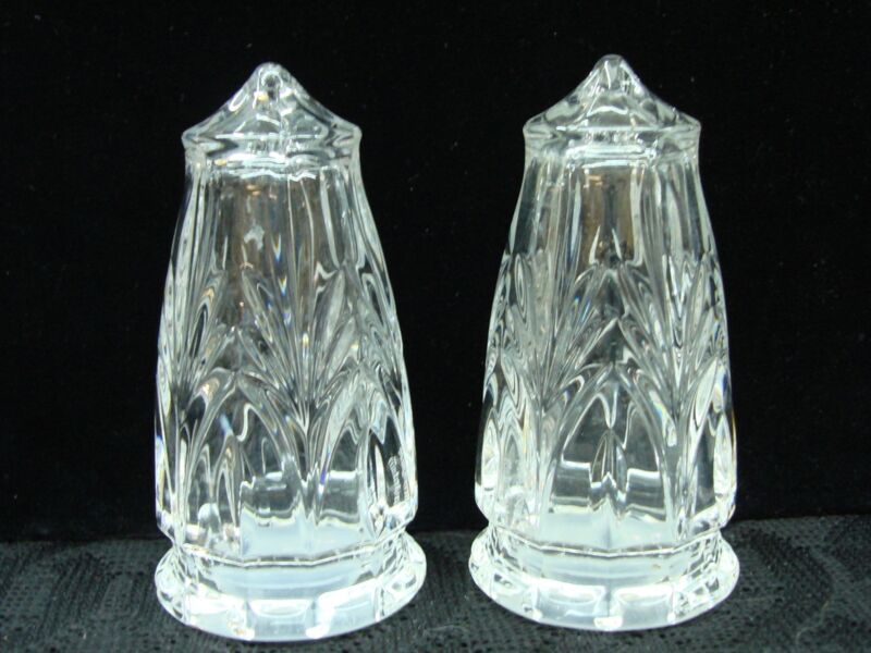 Waterford Crystal Marquisby Canterbury Salt & Pepper Shakers