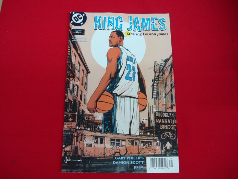 LeBron James Comic #1 DC Comics 2004 Powerade King James Starring (Near Mint Condition)