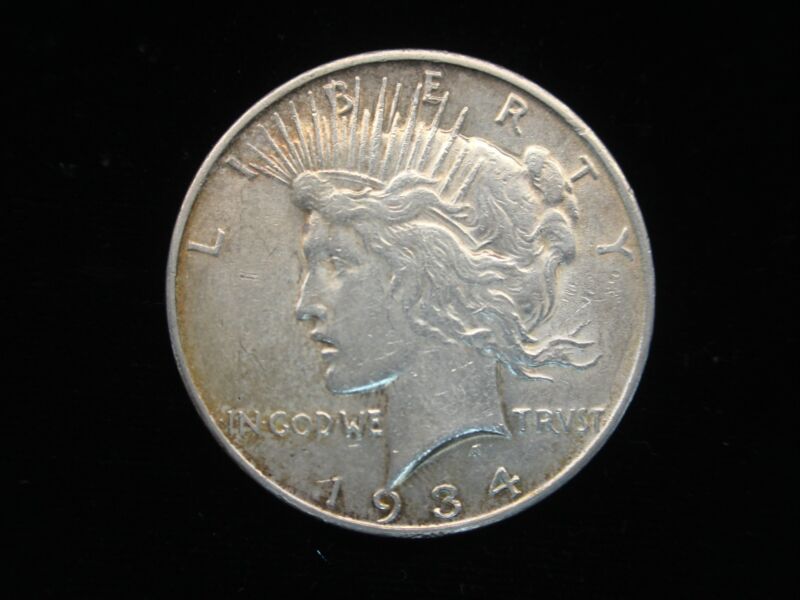 1934-D Peace Dollar - Beautiful Denver Mint Coin with Stunning Detail