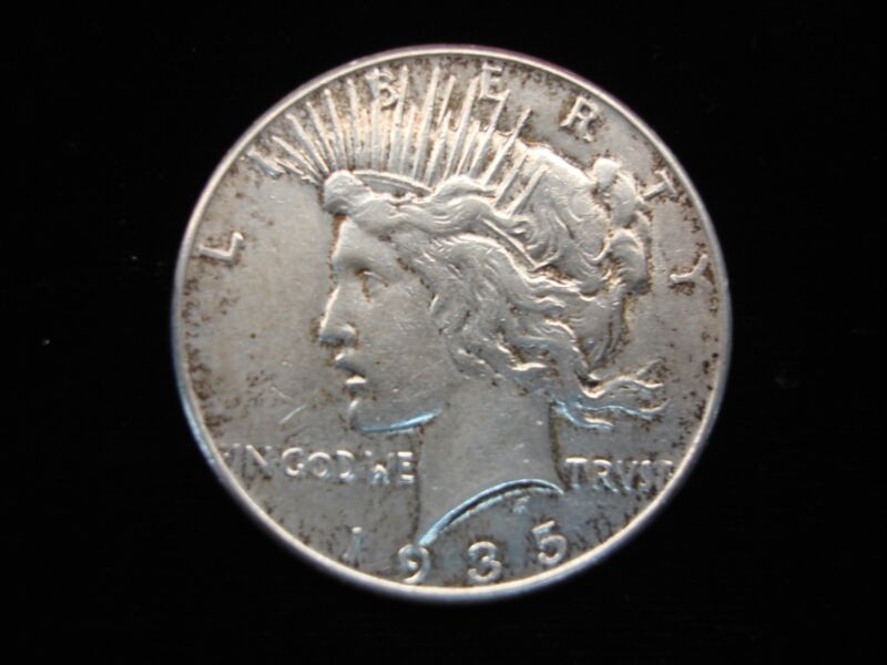 1935 Philadelphia Peace Dollar - Last Year Mint Coin w/ Exceptional Detail