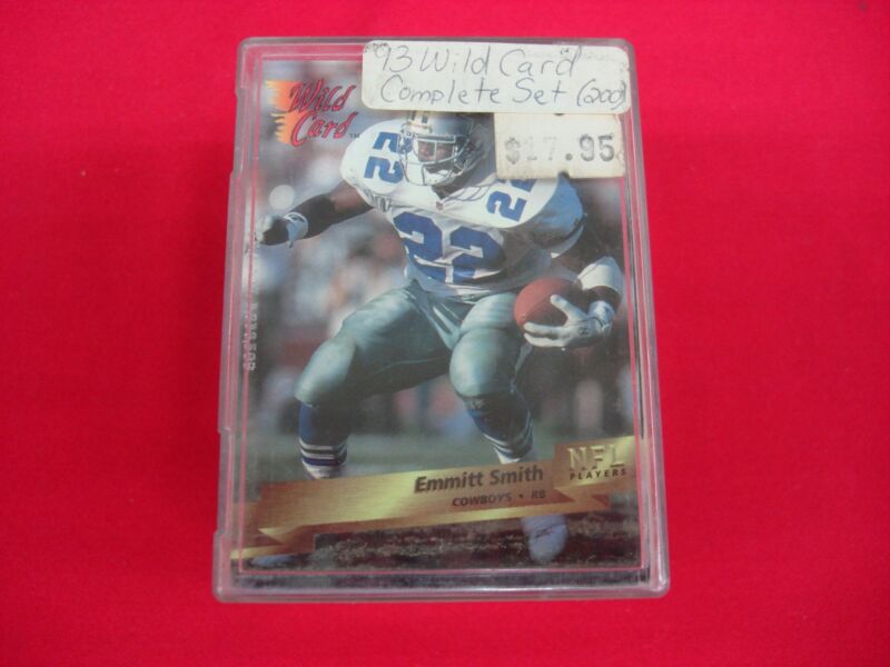 1993 Wild Card Football Complete Set (200 Cards)