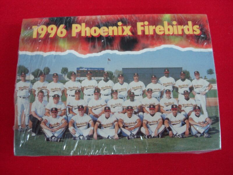 Factory sealed 1996 Phoenix Firebirds MLB team set