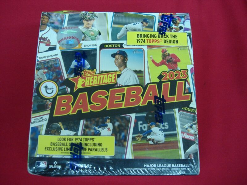 2023 Topps Heritage Baseball Mega Box - Factory Sealed