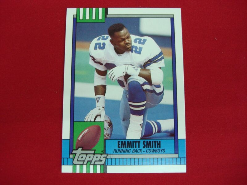 1990 Topps Traded Emmitt Smith #27T Dallas Cowboys Football Card