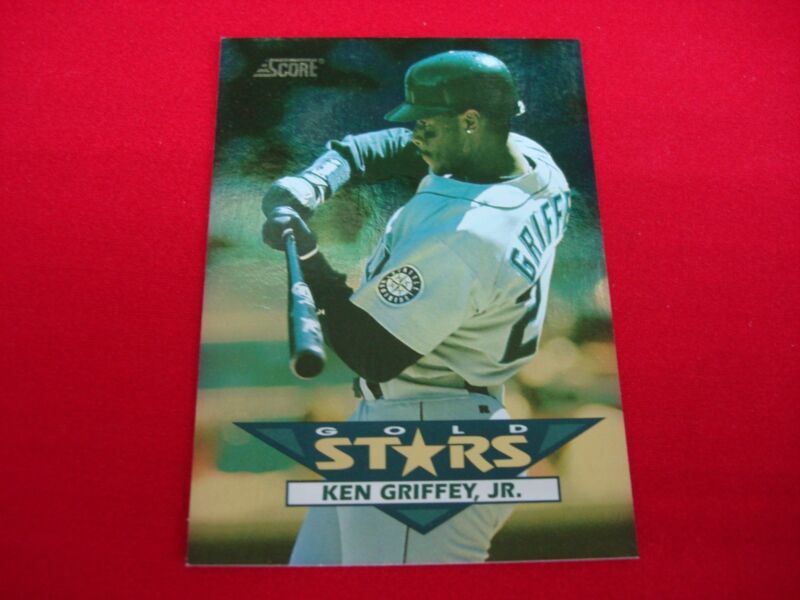 1994 Score Gold Stars Foil Ken Griffey Jr. #32 Mariners Baseball Card