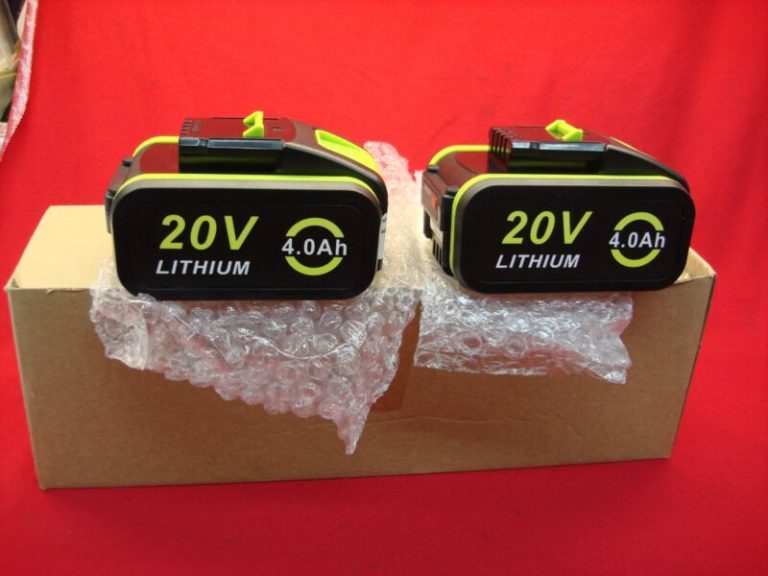 Worx WA3553.2 Replacement Batteries (2 Pack) - 20V, 4Ah Lithium-Ion, New & Unused